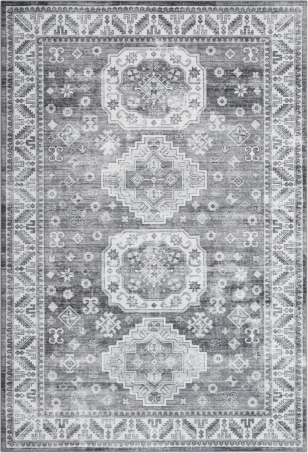 Alfombra de área grande de 9 x 12 pies, alfombra oriental para interiores,