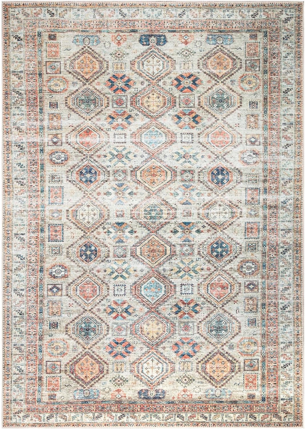 Keen Home Design Alfombras lavables a máquina con parte trasera antideslizante,...