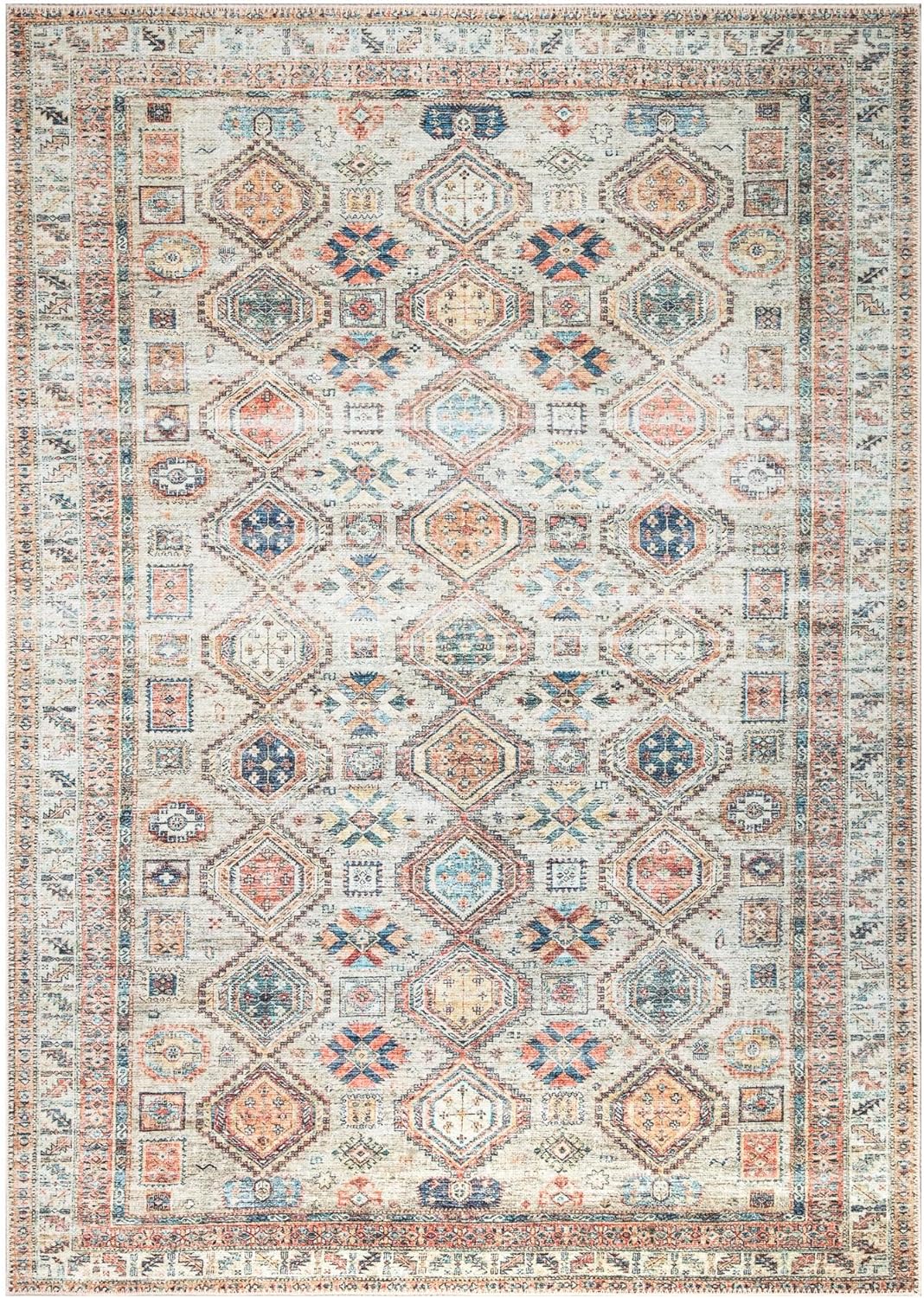 Keen Home Design Alfombras lavables a máquina con parte trasera antideslizante,...