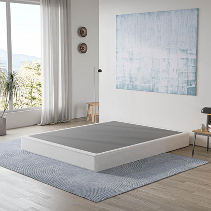 King Box Spring Base de colchón de 5 pulgadas de alto perfil con marco de
