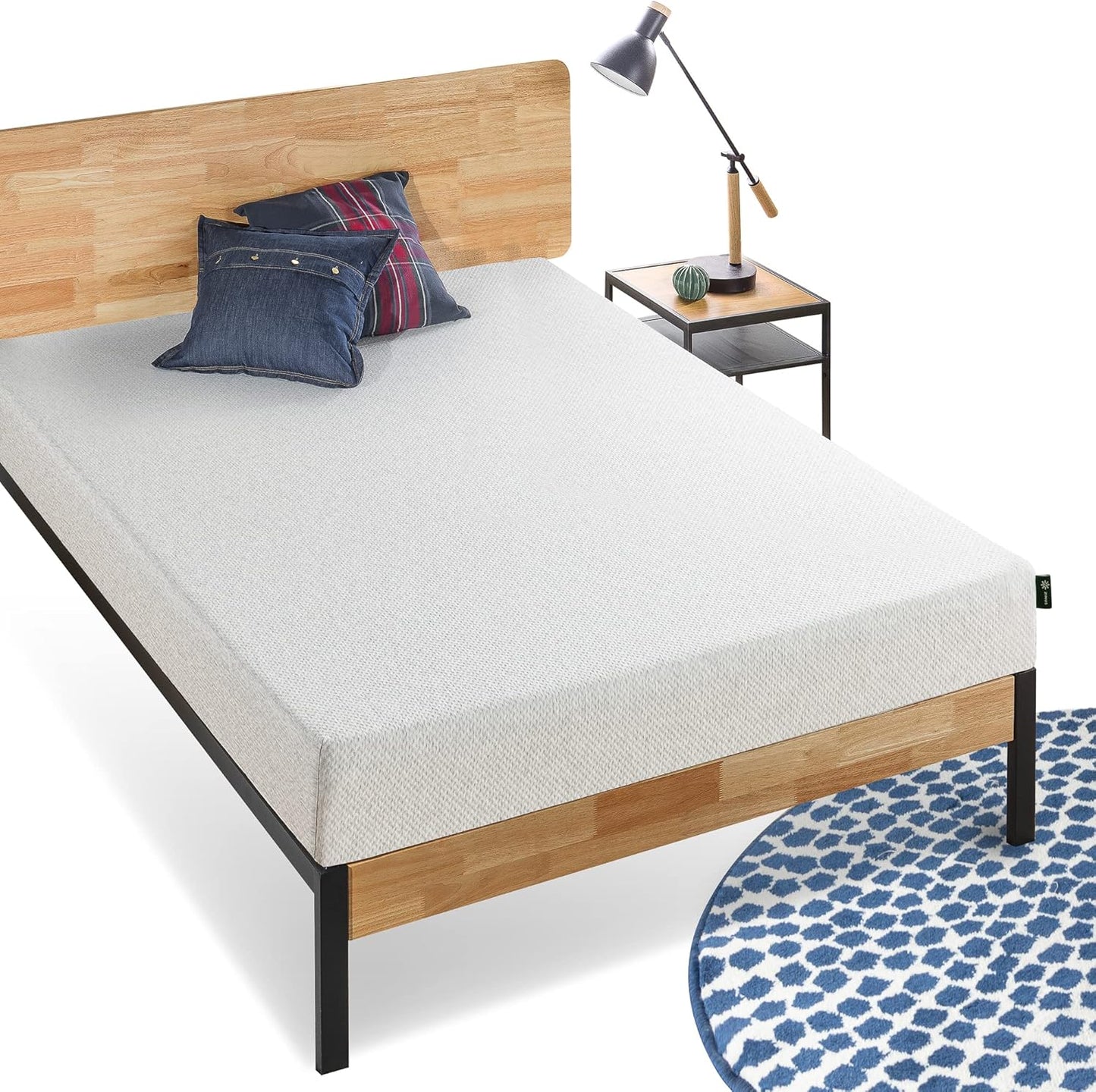 Colchón de espuma viscoelástica de comodidad superior Sleep Master., Memory