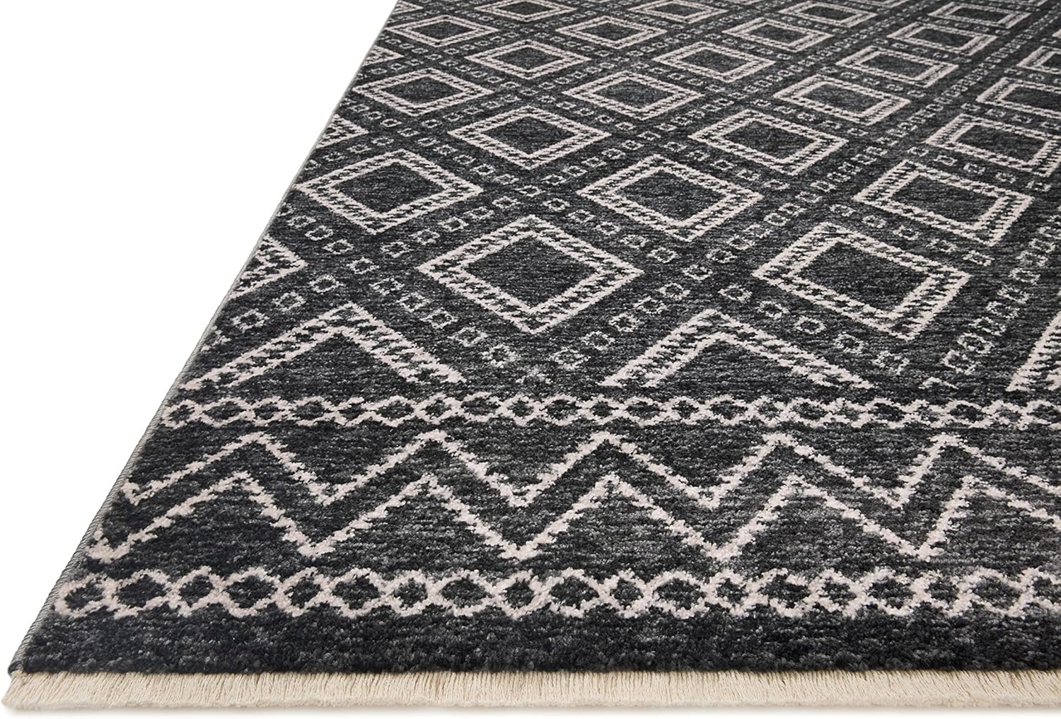 Vance Collection VAN-05 Alfombra de área gris paloma de 7 pies y 10 pulgadas x