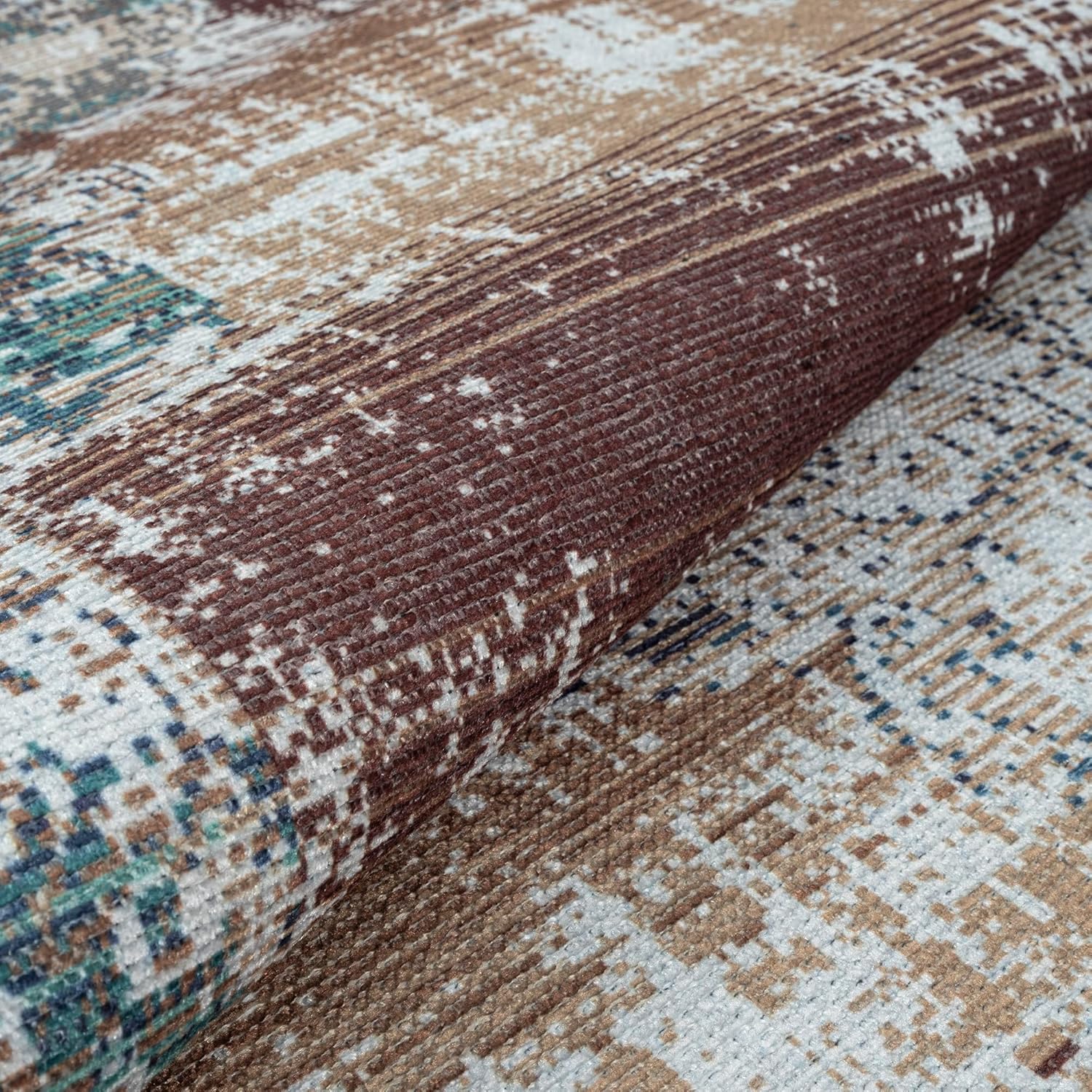 GLN Rugs - Alfombra lavable a máquina para sala de estar, dormitorio, cuarto de...