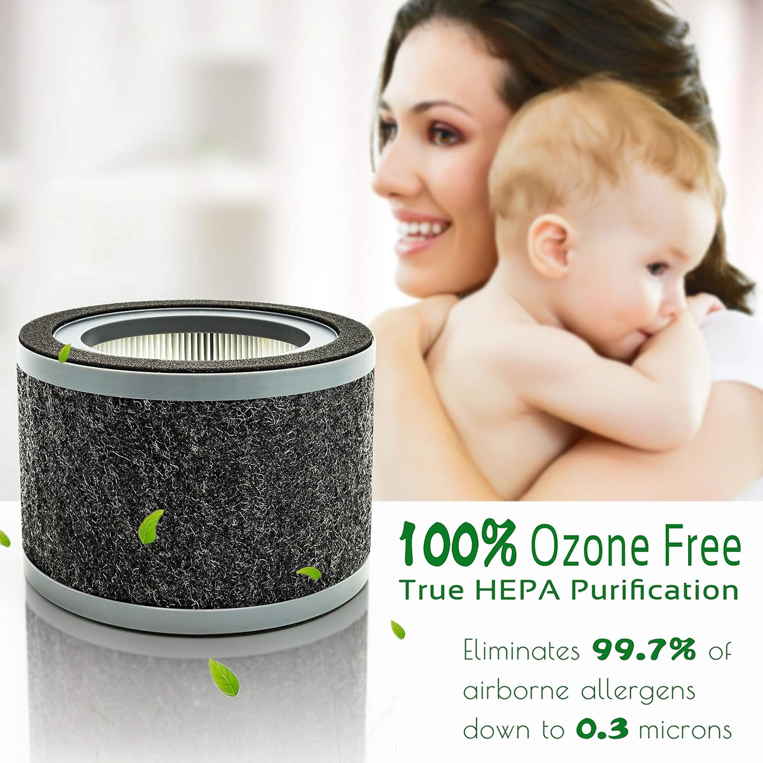 Flintar FLT4200 H13 - Filtro L de repuesto True HEPA, compatible con los...
