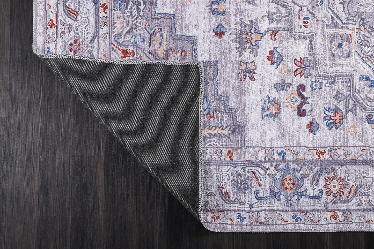Alfombra estampada ultrafina y súper fuerte para sala de estar, dormitorio,