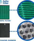 Fette Filter - Filtro de repuesto 400400S compatible con Coway AIRMEGA Max2 400...