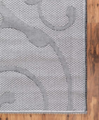 Unique Loom Decatur Collection - Alfombra de damasco botánica, geométrica,...