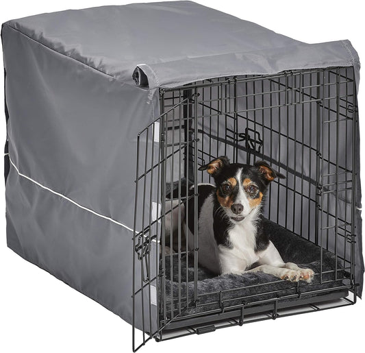 MidWest Homes for Pets El kit de jaula para perros de doble puerta incluye una...