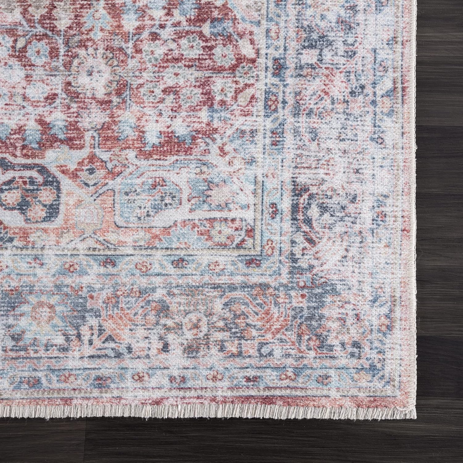 Bloom Rugs - Alfombra Caria lavable, antideslizante, de 2,44 x 3,05 m, color...