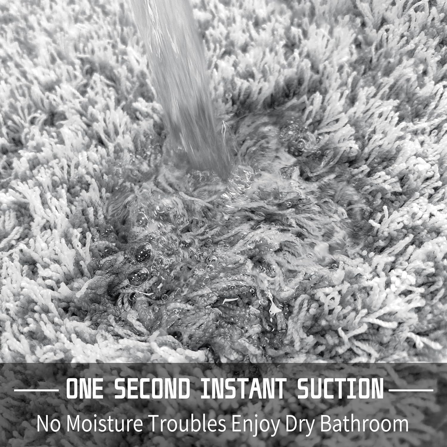 Yimobra - Tapetes de baño, microfibra absorbente agua, ultrasuaves,...