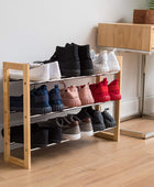 IRIS OHYAMA USA - Zapatero de 3 niveles para entrada, 15 pares de organizadores...