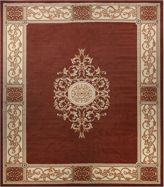 Alfombra de interior, cubierta de alfombra de felpa, medallón oriental