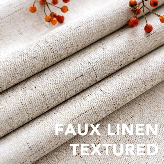 Cortinas opacas duraderas con textura gruesa H.VERSAILTEX