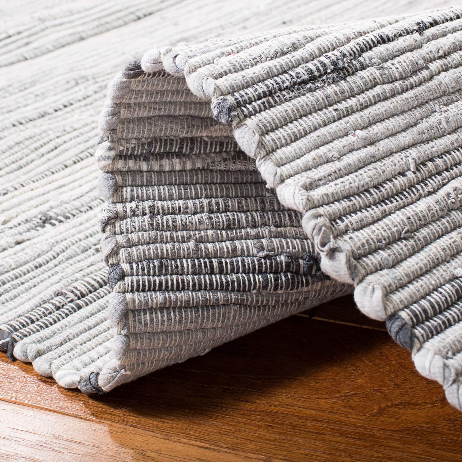 SAFAVIEH, colección Rag Rug - Alfombra bohemia de algodón hecha a mano, de 8...