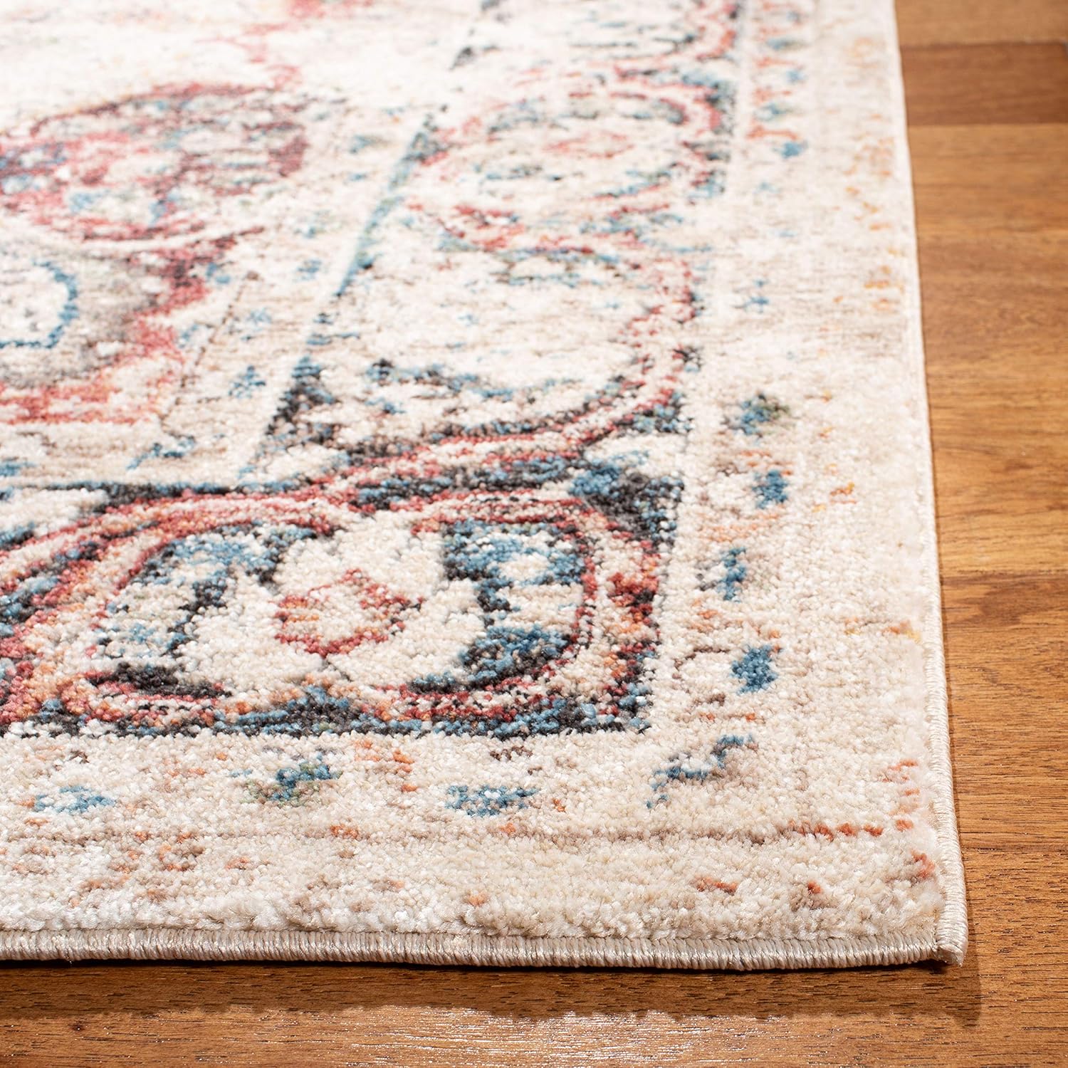 SAFAVIEH Carlyle Collection CYL215B - Alfombra vintage oriental, envejecida, no...