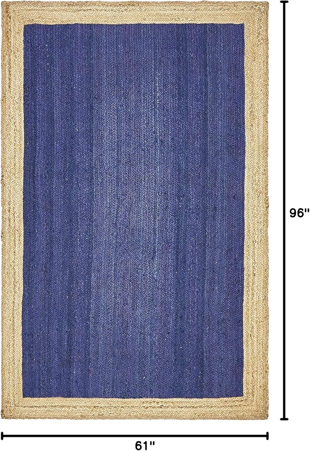 Unique Loom Colección de yute trenzado de calidad clásica, hecha de forma...