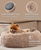 Bedsure - Cama calmante de pelo sintético para perros pequeños, lavable,...