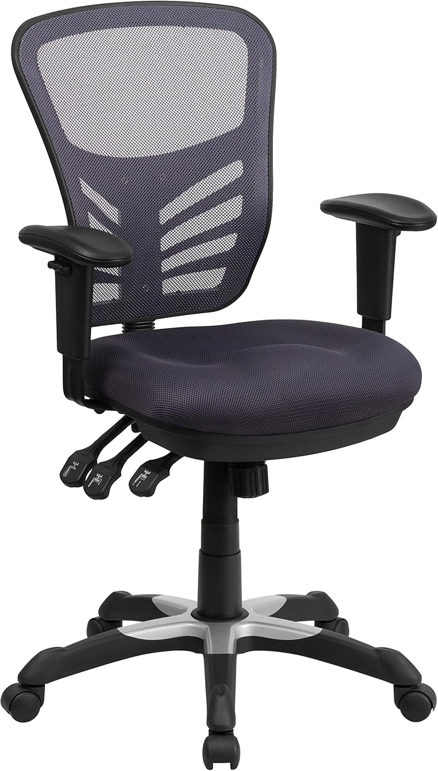 Flash Furniture Nicholas - Silla de oficina ejecutiva, ergonómica y giratoria,...