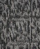 Furnish my Place Alfombra moderna para interiores y exteriores, color negro,...