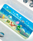 BOPPIE Tapete de baño antideslizante para bañera para niños, tapete de baño...