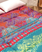 MAXYOYO Colchón de suelo bohemio estilo floral bohemio tatami japonés cama...