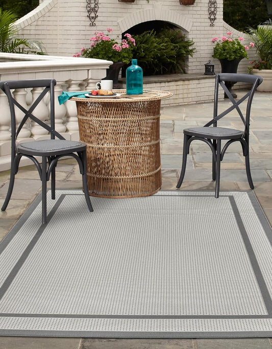 Unique Loom - Alfombra de transición marroquí para interiores y exteriores,...