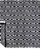 Ramanta Home Alfombra 100% algodón con diamantes de 21 x 34 pulgadas, tejida a...
