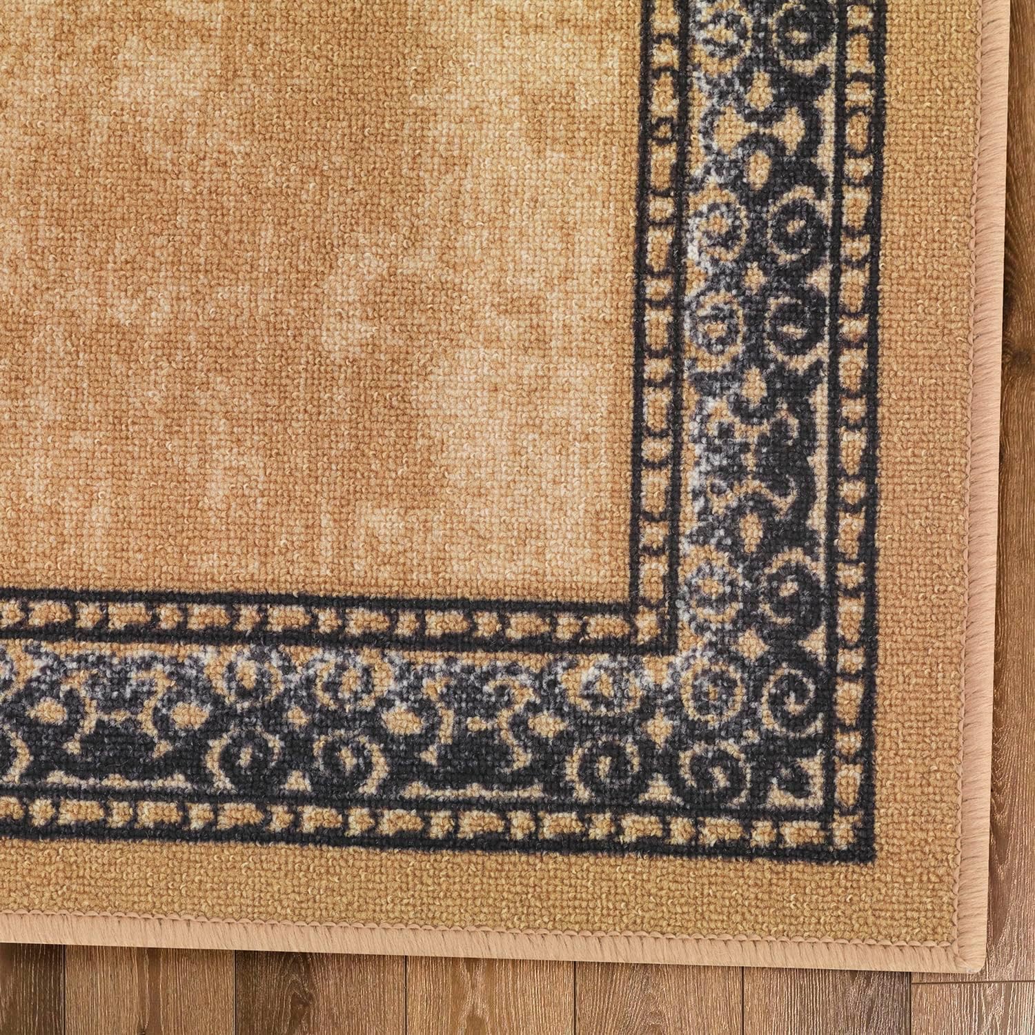 Antep Rugs Alfombras Bordered Modern 2x5 antideslizante (antideslizante) pelo...