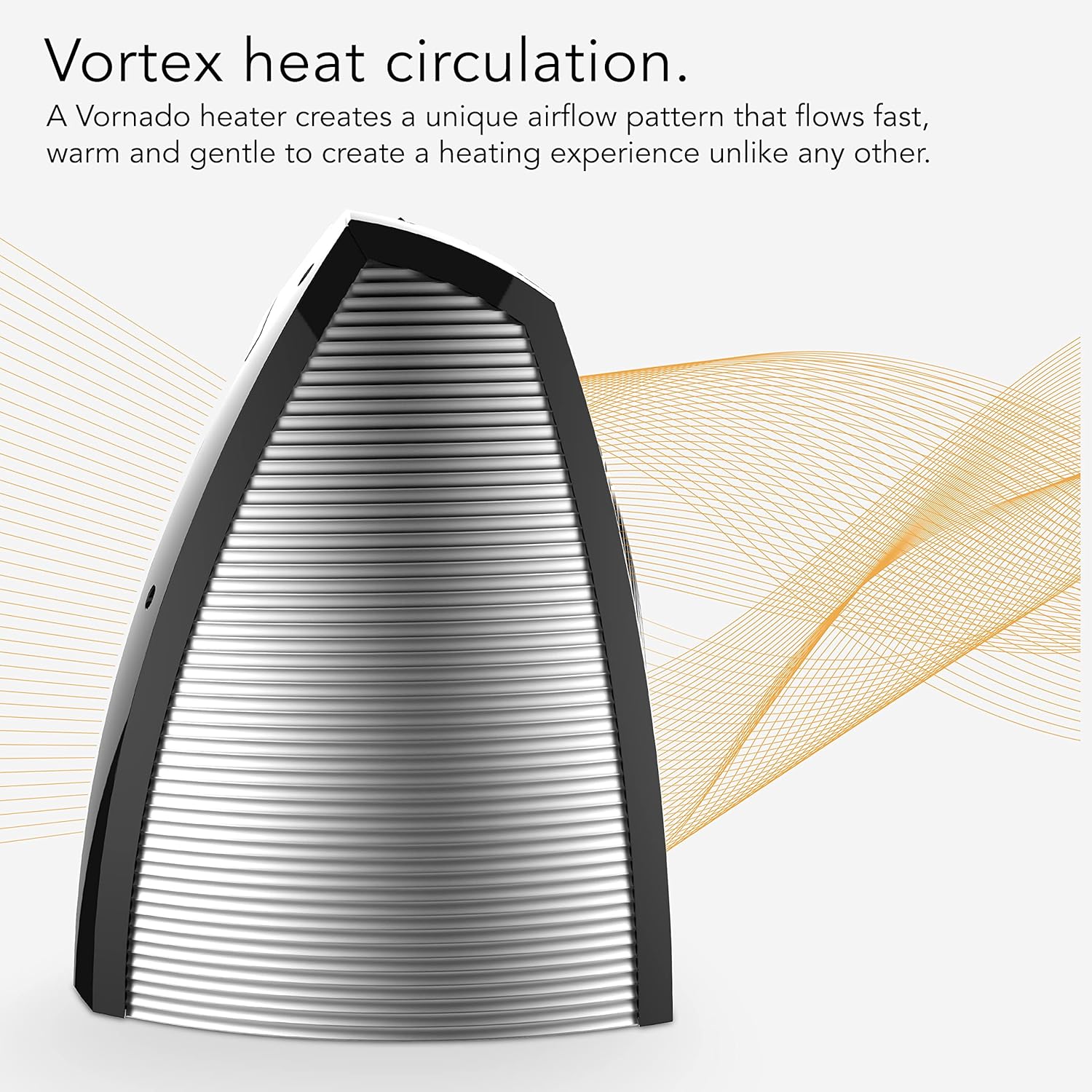 Vornado, calentador para toda la habitación VH10, Metal, Negro, 1, 1500.0watts