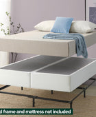 Somier y base de colchón plegables de Sleep Master, Acero