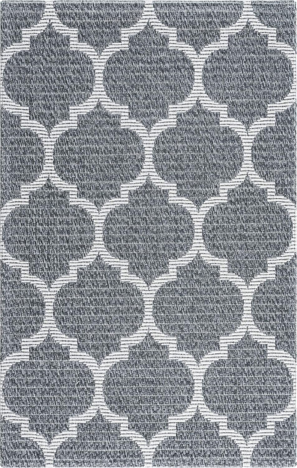 Unique Loom Decatur Collection Trellis - Alfombra geométrica y moderna, de 2.2...
