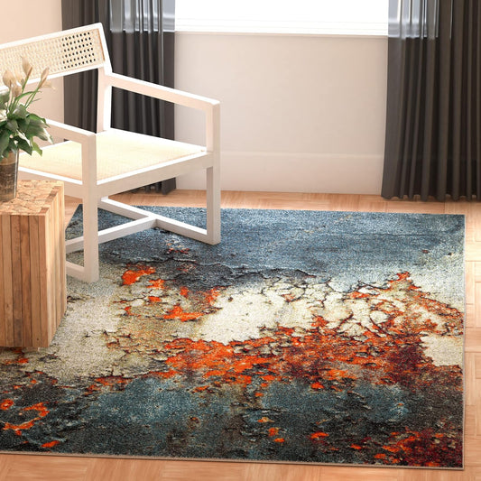 SAFAVIEH Glacier Collection GLA125B - Alfombra cuadrada de 11 pies  11 pies  11...