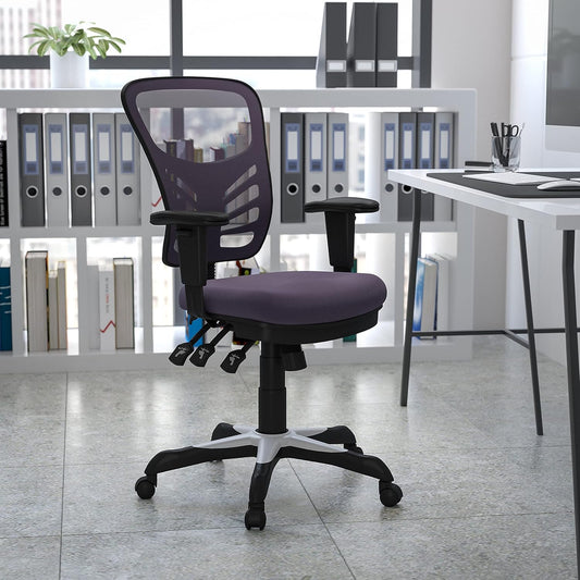 Flash Furniture Nicholas - Silla de oficina ejecutiva, ergonómica y giratoria,...