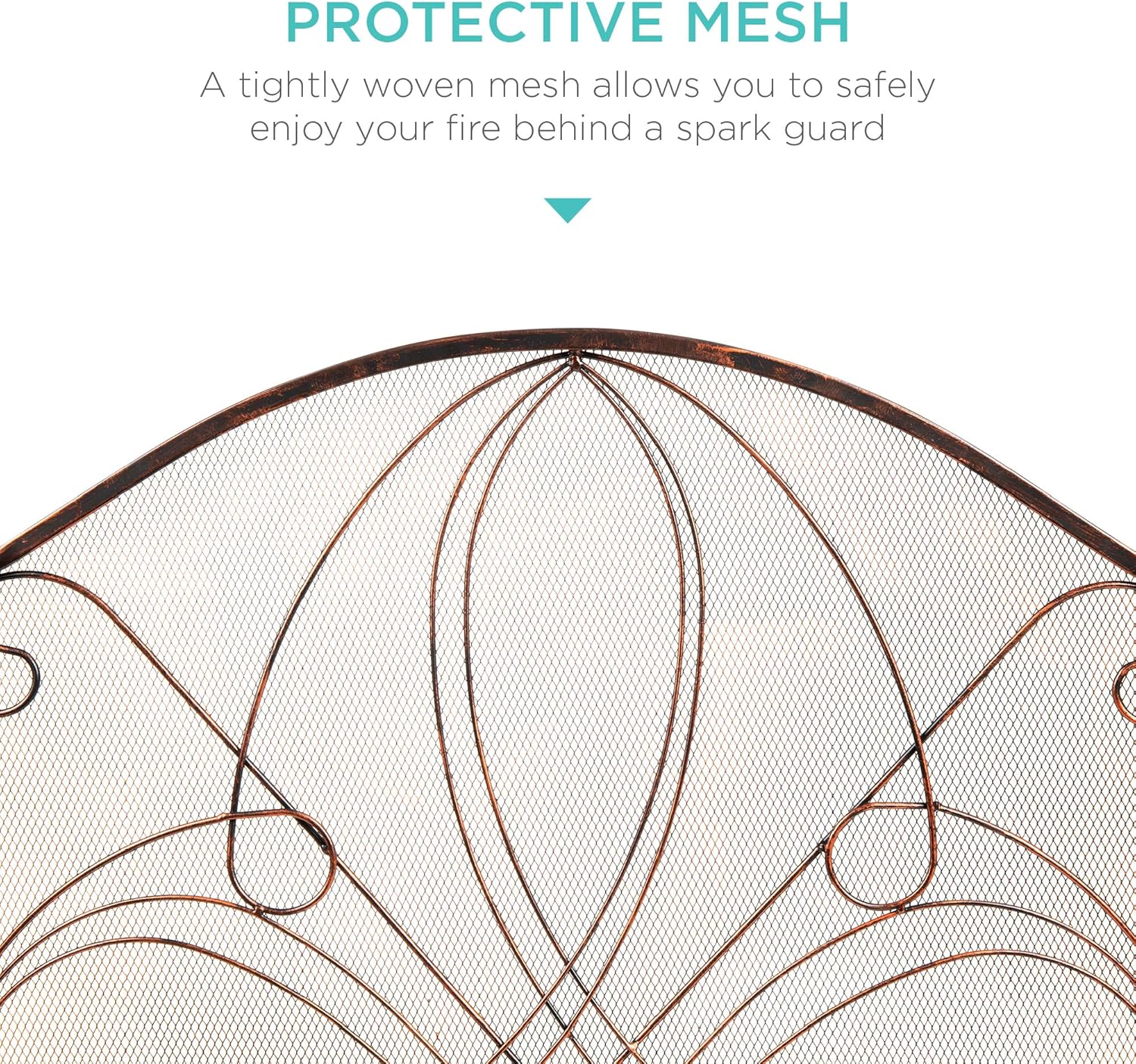 Best Choice Products - Protector de pantalla de seguridad contra chispas para...