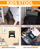 Utopia Home - Taburete plegable, taburete de pie de 9 pulgadas de ancho,...