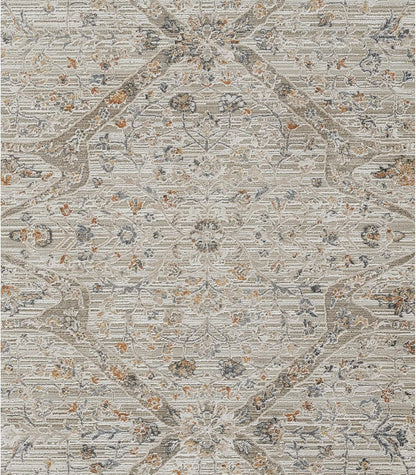 Cambridge Alfombra de mezcla de viscosa con respaldo de algodón, color crema,