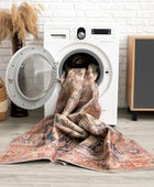 Bloom Rugs - Tapete tradicional para el pasillo, lavable y antideslizante, para...
