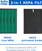 Fette Filter - Filtro de repuesto 400400S compatible con Coway AIRMEGA Max2 400...