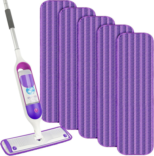 Almohadillas reutilizables para trapeador compatibles con Swiffer PowerMop,...