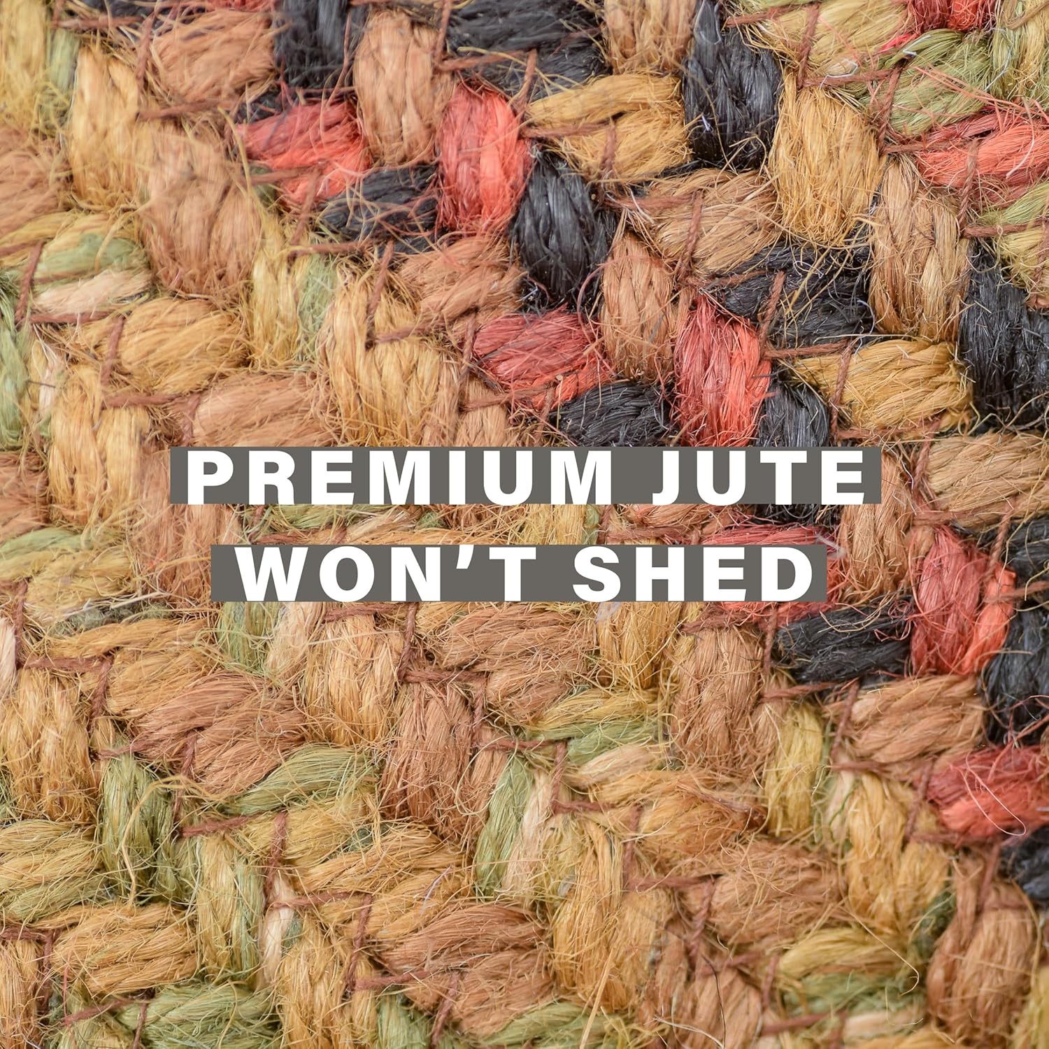 Homespice Prime - Alfombras trenzadas de yute