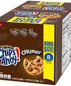 Chips Ahoy! Grueso, tamaño King, galletas, 33.2 onzas (paquete de 8)