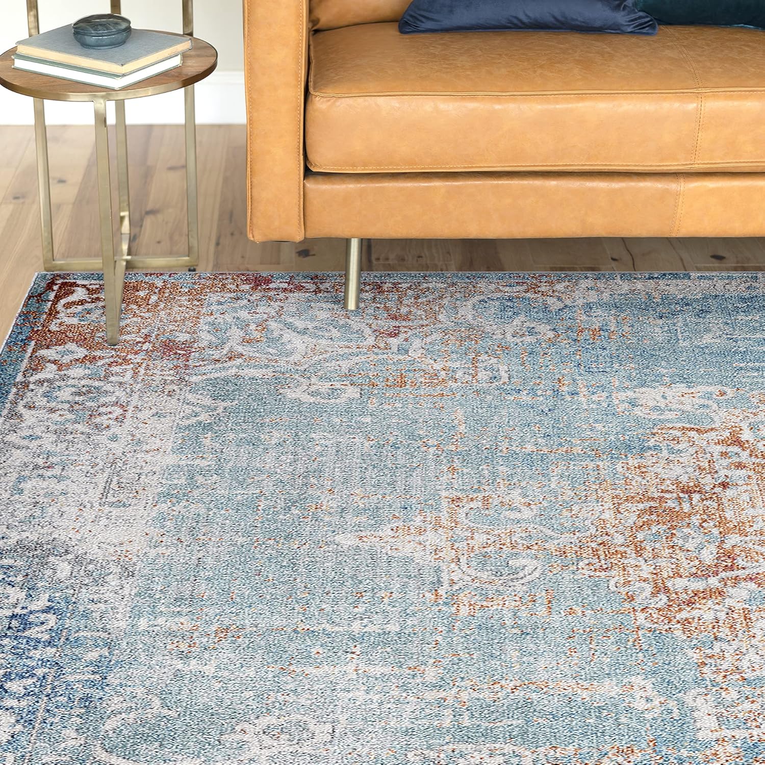 Tayse Giuliana - Alfombra grande de 9 x 12 pies, 9 x 12 pies, alfombra para...