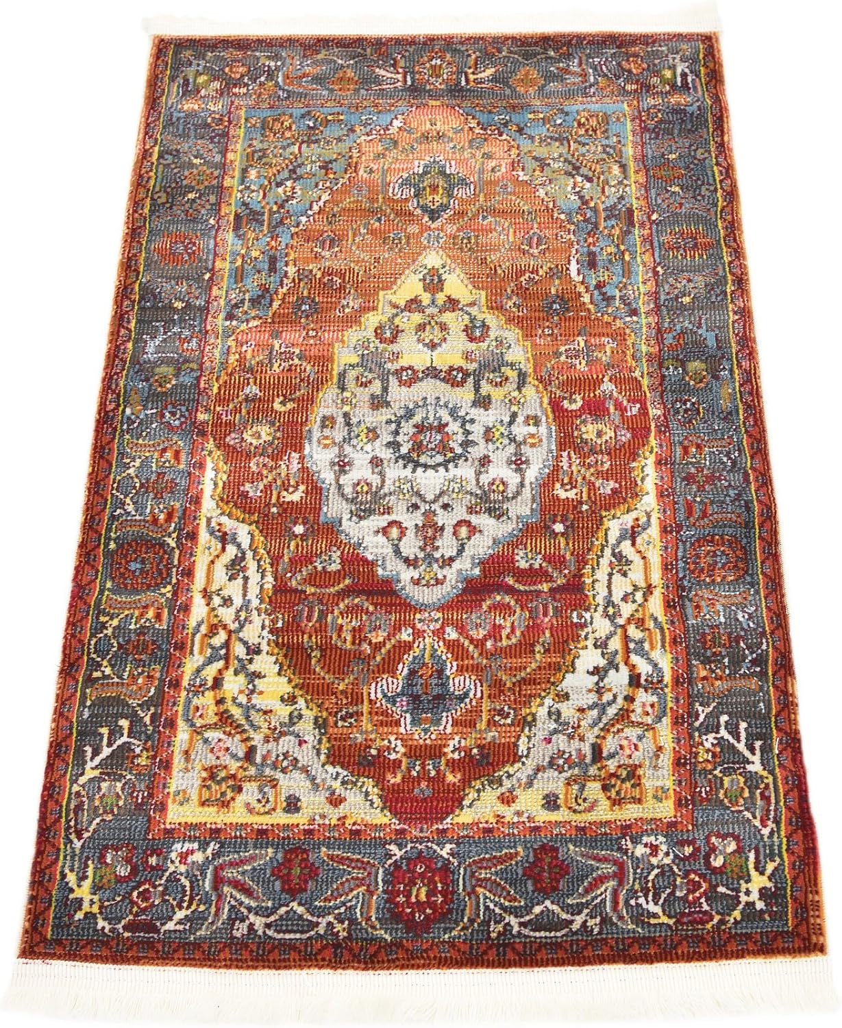 Unique Loom Baracoa Collection - Alfombra Miramar (2 pies 2 pulgadas x 3 pies 1...