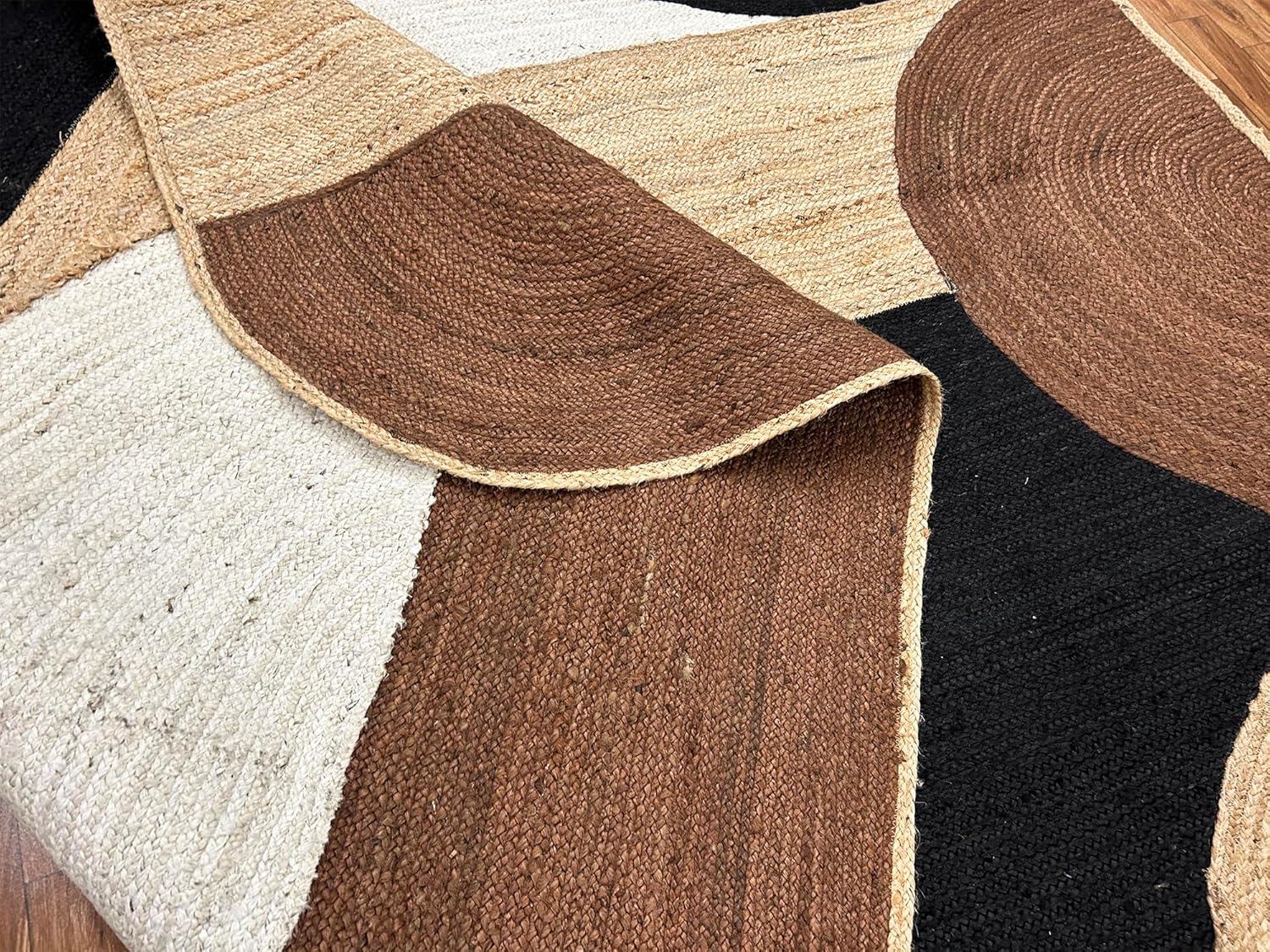 Collection Runner Rug - Alfombra de pasillo de yute trenzada a mano de 3 x 10...