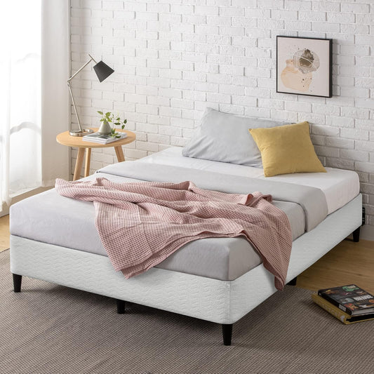 Zinus Base de colchón con resorte para cama individual, Acero