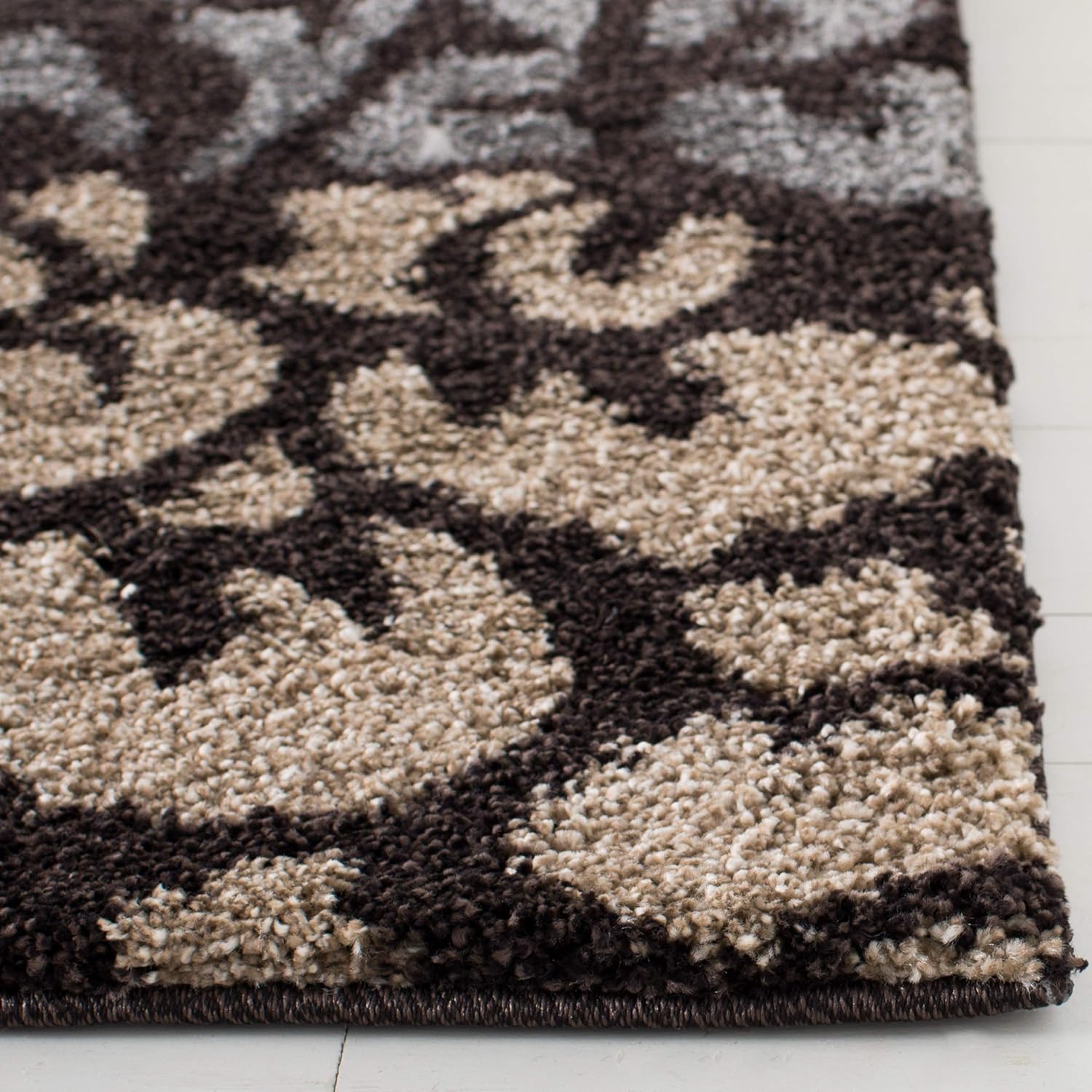 Safavieh Florida Shag Collection SG456-2880 Tapete afelpado de pasillo,...