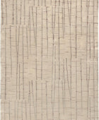 Art of Knot Alfombra Skala, 5' x 8', bronceadogranatebronceado