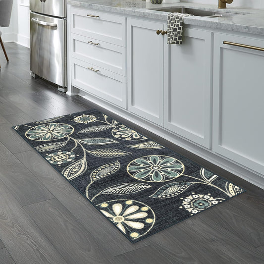 Maples Rugs Reggie - Alfombra floral para pasillo, fabricada en Estados Unidos,...