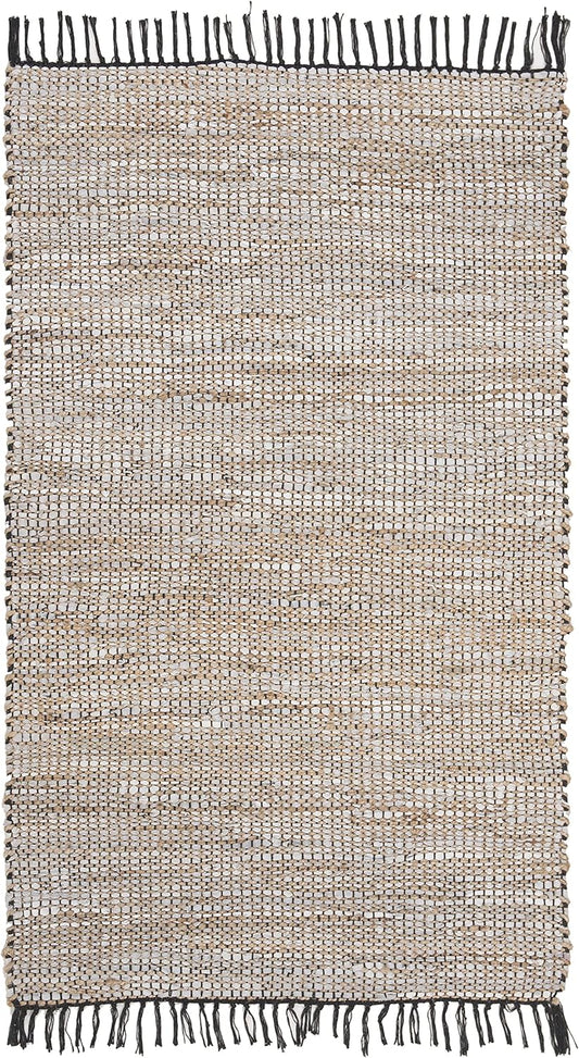 SAFAVIEH Alfombra decorativa vintage de la colección de cuero, 2 x 3 pies,...