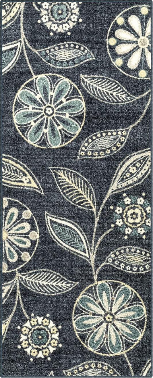 Maples Rugs Reggie - Alfombra floral para pasillo, fabricada en Estados Unidos,...